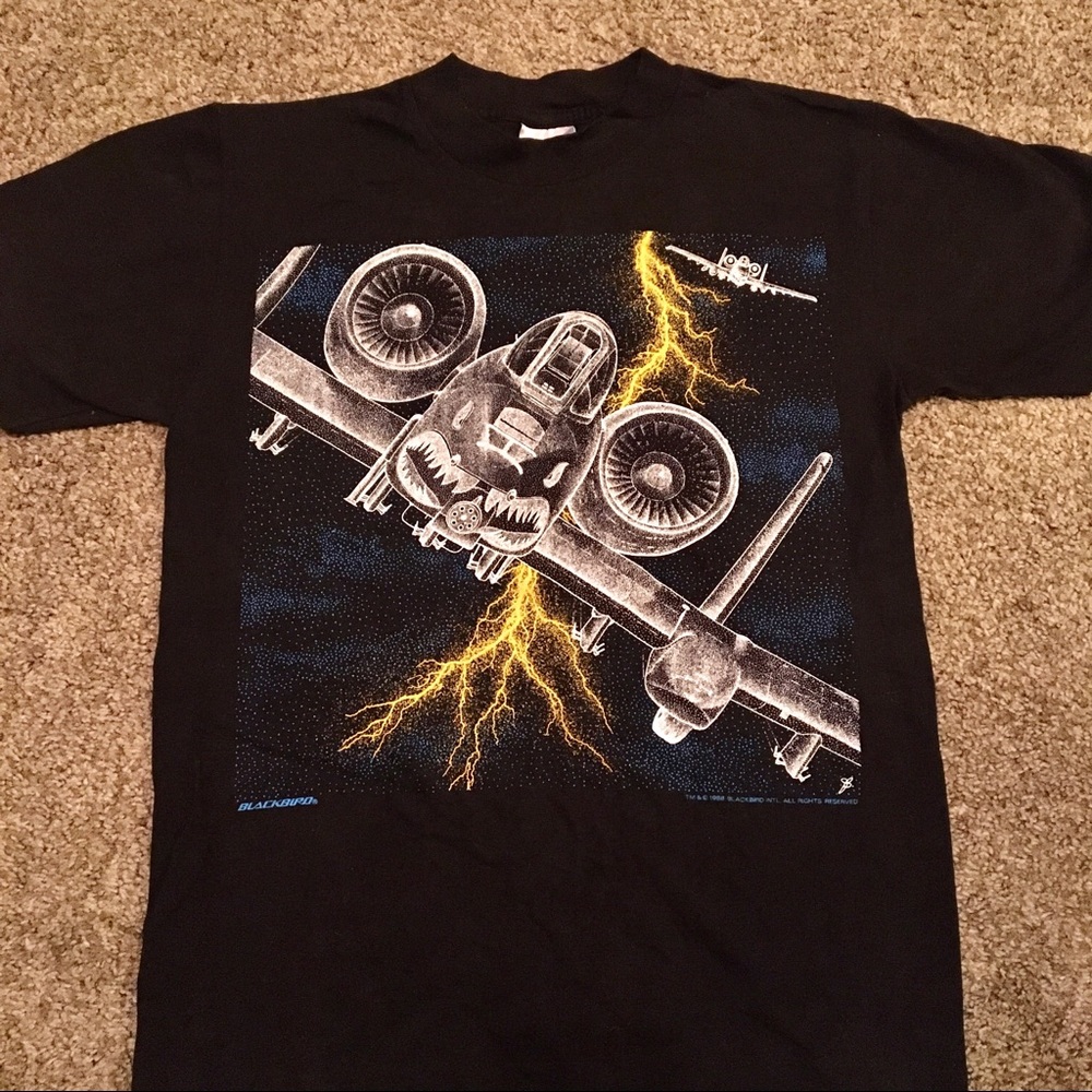 80s/90s Vintage A-10 Thunderbolt Warthog T-shirt